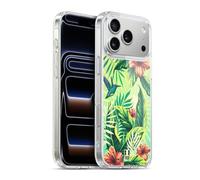 Head Case Designs Nature Tropical Prints Gel Case [Military Grade Protection] Compatible with Apple iPhone 17 Pro Max and Compatible with MagSafe