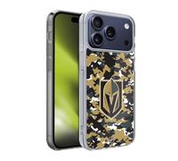 Head Case Designs NHL Vegas Golden Knights Camouflage Soft Gel Case for Apple iPhone 17 Pro