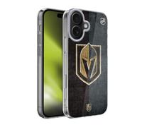 Head Case Designs NHL Vegas Golden Knights Half Distressed Soft Gel Case for Apple iPhone 17