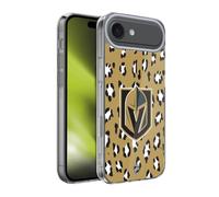 Head Case Designs NHL Vegas Golden Knights Leopard Pattern Soft Gel Case for Apple iPhone 17 Air