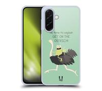 Head Case Designs No Time To Explain Little Doses Of Nonsense And Randomness Gel Case [Military Grade Protection] Compatible With Samsung Galaxy A36 5G