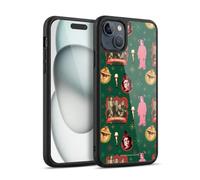 Head Case Designs Officially Licensed A Christmas Story Alfie Family Pattern Composed Art Gel Armour Case [Military Grade Protection] Compatible With Apple iPhone 15 Plus
