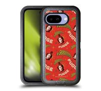 Head Case Designs Officially Licensed A Christmas Story Alfie Pattern Composed Art Ultra-Armoured Shockproof Case [Military Grade Protection] Compatible With Google Pixel 9A
