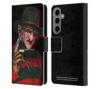 Head Case Designs Officially Licensed A Nightmare On Elm Street 2 Freddy's Revenge Key Art Graphics Leather Wallet Case Compatible With Samsung Galaxy S25