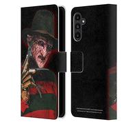 Head Case Designs Officially Licensed A Nightmare On Elm Street 2 Freddy's Revenge Key Art Graphics Leather Wallet Case Compatible With Samsung Galaxy A13 5G (2021)