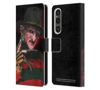Head Case Designs Officially Licensed A Nightmare On Elm Street 2 Freddy's Revenge Key Art Graphics Leather Book Wallet Case Cover Compatible With Sony Xperia 1 V 5G