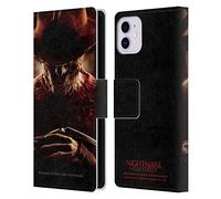 Head Case Designs Officially Licensed A Nightmare On Elm Street (2010) Freddy Key Art Graphics Leather Wallet Case Compatible With Apple iPhone 11