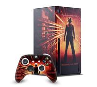 Head Case Designs Officially Licensed A Nightmare On Elm Street (2010) Freddy Poster Graphics Game Console Wrap and Game Controller Skin Bundle Compatible With Xbox Series X