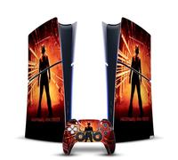 Head Case Designs Officially Licensed A Nightmare On Elm Street (2010) Freddy Poster Graphics Vinyl Gaming Skin Decal Compatible With Sony PS5 Slim Digital Edition Console & DualSense Controller