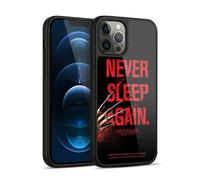 Head Case Designs Officially Licensed A Nightmare On Elm Street (2010) Never Sleep Again Graphics Gel Armour Case [Military Grade Protection] Compatible With Apple iPhone 12 Pro Max