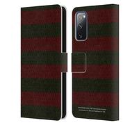 Head Case Designs Officially Licensed A Nightmare On Elm Street: Freddy's Dead Sweater Pattern Graphics Leather Wallet Case Compatible With Samsung Galaxy S20 FE / 5G