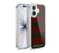 Head Case Designs Officially Licensed A Nightmare On Elm Street: Freddy's Dead Sweater Pattern Graphics Gel Case [Military Grade] Compatible with Apple iPhone 17 and Compatible with MagSafe