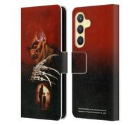 Head Case Designs Officially Licensed A Nightmare On Elm Street: New Nightmare Poster Graphics Leather Wallet Case Compatible With Samsung Galaxy S24 5G