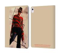 Head Case Designs Officially Licensed A Nightmare On Elm Street: The Dream Child Freddy Graphics Leather Wallet Case Compatible With Apple iPad Air 13 2024/2025