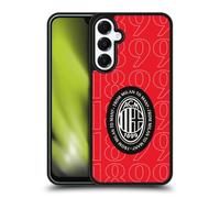 Head Case Designs Officially Licensed AC Milan 1899 Black Logo Art Gel Armour Case [Military Grade Protection] Compatible With Samsung Galaxy A16 5G