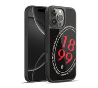 Head Case Designs Officially Licensed AC Milan 1899 Oversized Art Gel Armour Case [Military Grade Protection] Compatible With Apple iPhone 16 Pro Max
