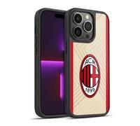 Head Case Designs Officially Licensed AC Milan Away 2021/22 Crest Kit Gel Armour Case [Military Grade Protection] Compatible With Apple iPhone 14 Pro