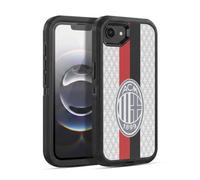 Head Case Designs Officially Licensed AC Milan Away 2023/24 Crest Kit Ultra-Armoured Shockproof Case [Military Grade Protection] Compatible With Apple iPhone 16e / iPhone 17e