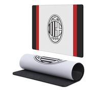 Head Case Designs Officially Licensed AC Milan Away 2024/25 Crest Kit Gaming Office Desk PC Keyboard Mouse Mat Pad 9.84 x 11.81 x 0.12 inches (250 x 300 mm) - S