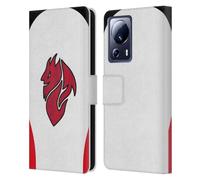 Head Case Designs Officially Licensed AC Milan Away 2025/26 Crest Kit Leather Wallet Case Compatible With Xiaomi 13 Lite 5G