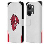 Head Case Designs Officially Licensed AC Milan Away 2025/26 Crest Kit Leather Wallet Case Compatible With OnePlus Nord 3 5G