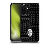 Head Case Designs Officially Licensed AC Milan Black And Grey Crest Patterns Gel Armour Case [Military Grade Protection] Compatible With Samsung Galaxy A36 5G