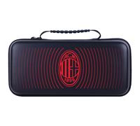Head Case Designs Officially Licensed AC Milan Embossed Crest Graphic Logo Hard Storage Travel Carry Case Compatible With Legion Go