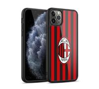 Head Case Designs Officially Licensed AC Milan Home 2017/18 Crest Kit Gel Armour Case [Military Grade Protection] Compatible With Apple iPhone 11 Pro Max