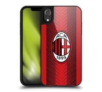 Head Case Designs Officially Licensed AC Milan Home 2023/24 Crest Kit Gel Armour Case [Military Grade Protection] Compatible With Apple iPhone XR