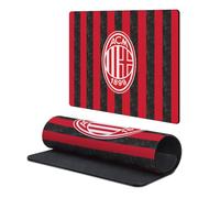 Head Case Designs Officially Licensed AC Milan Home 2025/26 Crest Kit 9.84 x 11.81 x 0.12 inches (250 x 300 mm) - S Gaming Office Desk PC Keyboard Mouse Mat Pad