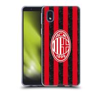 Head Case Designs Officially Licensed AC Milan Home 2025/26 Crest Kit Gel Case [Military Grade Protection] Compatible With Samsung Galaxy A01 Core (2020)
