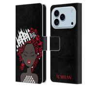 Head Case Designs Officially Licensed AC Milan I Love My Team Children Leather Wallet Case Compatible With Apple iPhone 17 Pro