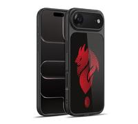 Head Case Designs Officially Licensed AC Milan Logo Graphics Gel Armour Case [Military Grade Protection] Compatible With Apple iPhone 17 Air