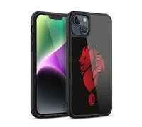 Head Case Designs Officially Licensed AC Milan Logo Graphics Gel Armour Case [Military Grade Protection] Compatible With Apple iPhone 14 Plus