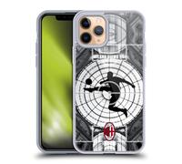 Head Case Designs Officially Licensed AC Milan Milano Siamo Noi Adults Gel Case [Military Grade Protection] Compatible With Apple iPhone 11 Pro