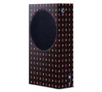 Head Case Designs Officially Licensed AC Milan Pattern Logo Art Game Console Wrap Case Cover Compatible With Xbox Series S Console