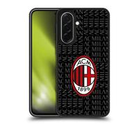 Head Case Designs Officially Licensed AC Milan Red And Grey Crest Patterns Gel Armour Case [Military Grade Protection] Compatible With Samsung Galaxy A36 5G