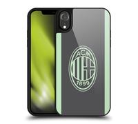 Head Case Designs Officially Licensed AC Milan Third 2024/25 Crest Kit Gel Armour Case [Military Grade Protection] Compatible With Apple iPhone XR
