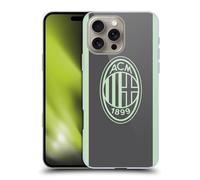 Head Case Designs Officially Licensed AC Milan Third 2024/25 Crest Kit Hard Back Case Compatible With Apple iPhone 16 Pro Max