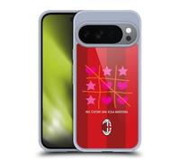 Head Case Designs Officially Licensed AC Milan Tic Tac Toe Children Gel Case [Military Grade Protection] Compatible with Google Pixel 10 and Compatible with MagSafe