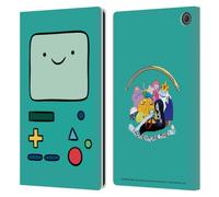 Head Case Designs Officially Licensed Adventure Time BMO Graphics Leather Wallet Case Compatible With Amazon Fire Max 11 2023