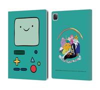 Head Case Designs Officially Licensed Adventure Time BMO Graphics Leather Wallet Case Compatible With Apple iPad Pro 13 M4 2024