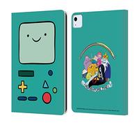 Head Case Designs Officially Licensed Adventure Time BMO Graphics Leather Wallet Case Compatible With Apple iPad Air 11 2020/2022/2024/2025