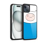 Head Case Designs Officially Licensed Adventure Time Finn The Human Graphics Gel Armour Case [Military Grade Protection] Compatible With Apple iPhone 15 Plus