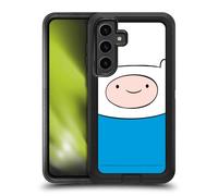 Head Case Designs Officially Licensed Adventure Time Finn The Human Graphics Ultra-Armoured Shockproof Case [Military Grade Protection] Compatible With Samsung Galaxy S24+ 5G