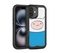 Head Case Designs Officially Licensed Adventure Time Finn The Human Graphics Ultra-Armoured Shockproof Case [Military Grade Protection] Compatible With Apple iPhone 16