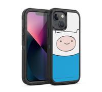 Head Case Designs Officially Licensed Adventure Time Finn The Human Graphics Ultra-Armoured Shockproof Case [Military Grade Protection] Compatible With Apple iPhone 13