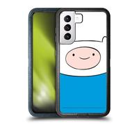 Head Case Designs Officially Licensed Adventure Time Finn The Human Graphics Ultra-Armoured Shockproof Case [Military Grade Protection] Compatible With Samsung Galaxy S21 5G