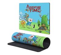 Head Case Designs Officially Licensed Adventure Time Jake and Finn Graphics Gaming Office Desk PC Keyboard Mouse Mat Pad 9.84 x 11.81 x 0.12 inches (250 x 300 mm) - S