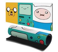 Head Case Designs Officially Licensed Adventure Time Jake, BMO, Finn Graphics Gaming Office Desk PC Keyboard Mouse Mat Pad 23.62 x 11.81 x 0.12 inches (600 x 300 mm) - L